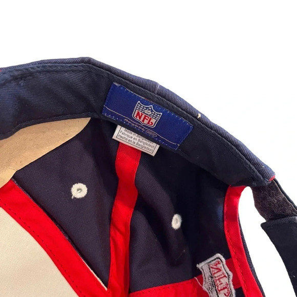 New England Patriots Navy NFL Triple Super Bowl Cap New Unworn - Picture 6 of 7